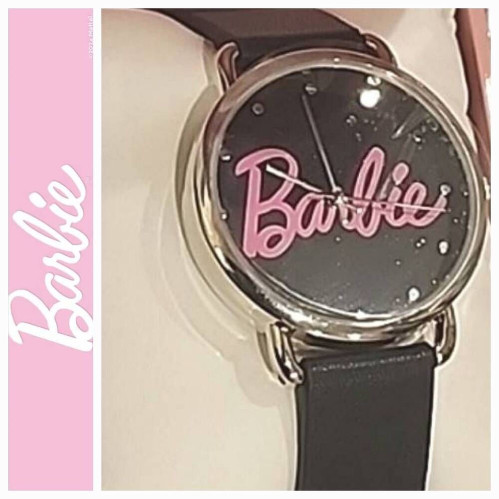 Barbie Analog Signature Logo Watch